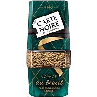 Кофе растворимый Carte Noire "Voyage Au Bresil", 90 гр, стеклянная банка