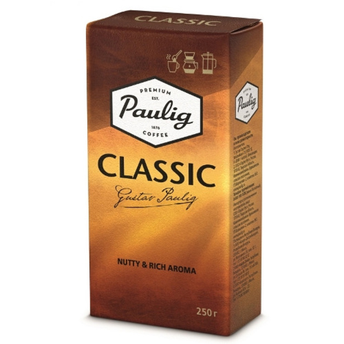 Кофе молотый Paulig "Classic", средняя обжарка, 250 гр
