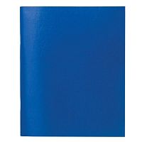 Тетрадь STAFF, А5, бумвинил, синий, 96 листов
