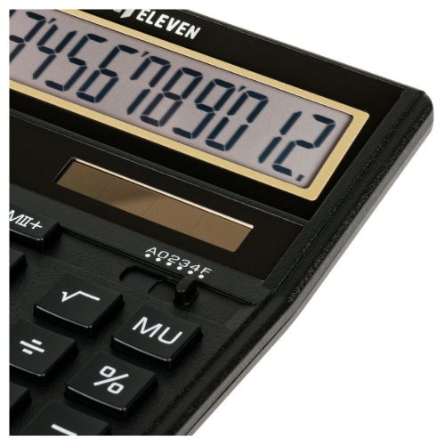 Калькулятор настольный Eleven SDC-888TII, 12 разрядный, 158х203х31 мм, черный фото 4