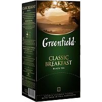 Чай Greenfield "Classic Breakfast", чёрный, 25 пакетиков