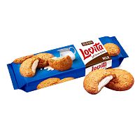 Печенье сдобное Roshen "Lovita Soft Cream Cookies", c молочной начинкой, 127 гр
