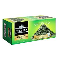 Чай Beta, зелёный, 25 пакетиков