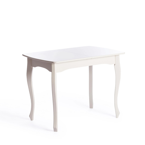 Стол обеденный CATERINA PROVENCE, 1000+300x700x750 мм, белый фото 4