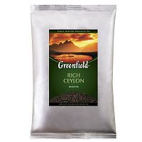 Чай листовой Greenfield "Rich Ceylon", чёрный, 250 гр