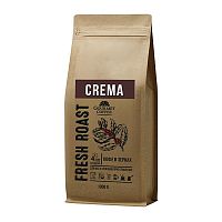 Кофе в зернах Gourmet "Crema", тёмная обжарка, 1000 гр