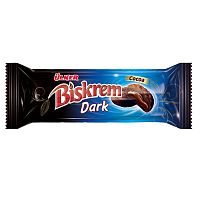 Печенье Ulker "Biskrem. Dark" с какао-кремовой начинкой, 100 гр