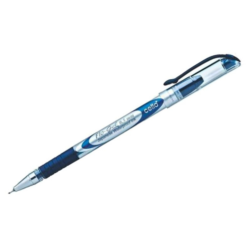 Ручка гелевая Cello "Flogel pen" 0,5 мм, синяя