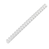 Пластиковые пружины D=19 мм, белые, 100 шт.