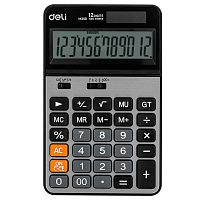 Калькулятор настольный DELI "M350" 12 разрядный, 178х110х26,5 мм, серебро