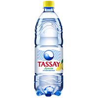 Вода питьевая Tassay "Лимон", негазированная, пластик, 1 л