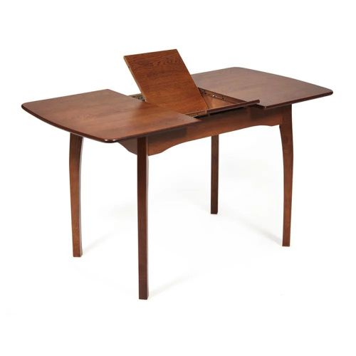 Стол обеденный CATERINA, 1000+300x700x750 мм, коричневый фото 2