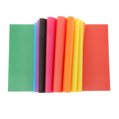 Набор цветной бумаги ТетраПром "Пушистая семейка" А4, 16 листов, 8 цветов фото 2