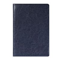 Ежедневник датированный Silvano, А4, 352 страниц, с серебряным срезом, синий