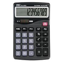 Калькулятор настольный DELI "1210" 12 разрядный, 157х120.4х46.2 мм, черный