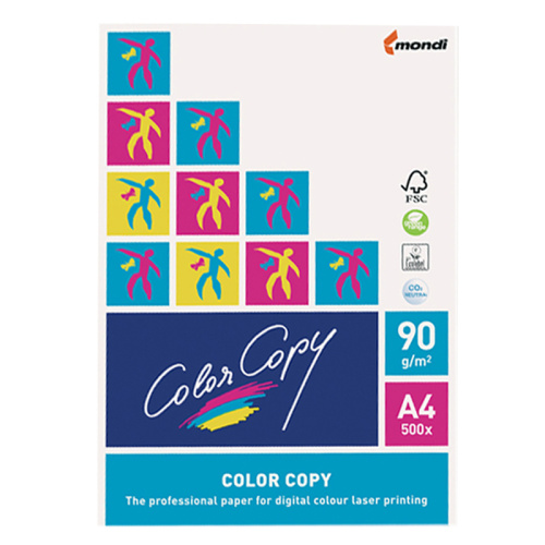 Бумага Color copy А4, 90 г/м2, 500 листов