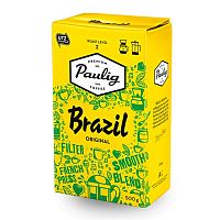 Кофе молотый Paulig "Brazil", светлая обжарка, 250 гр
