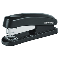 Степлер Berlingo "Universal" до 30 листов, пластиковый корпус, черный, №24/6-26/6