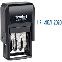 Мини-датер Trodat 4810, пластик, 1 стр., 3,8 мм
