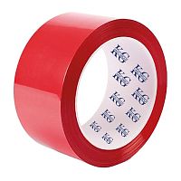 Упаковочная клейкая лента Kanc Group 45 мкр, 48 мм х 120 м, красный