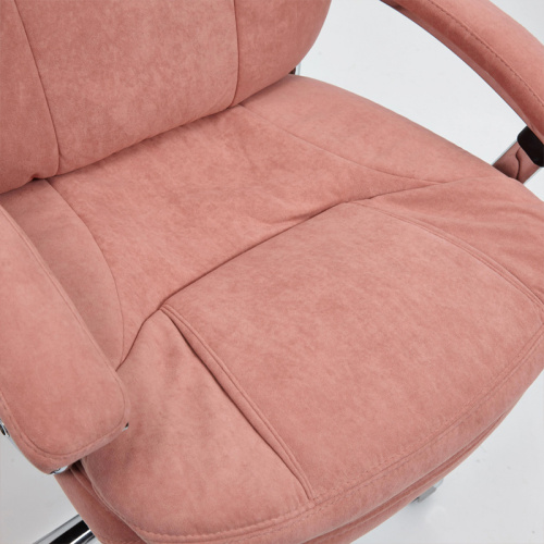Кресло для персонала SOFTY LUX, 650х450х1360 мм, флок, розовый фото 14