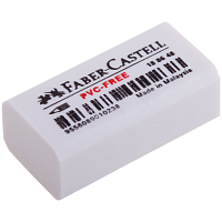 Ластик Faber-Castell "PVC-free", прямоугольный, 31х16х11 мм