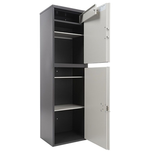 Шкаф бухгалтерский AIKO SL-150T-EL/2, 1490x460x340 мм, электронный и ключевой замок фото 2