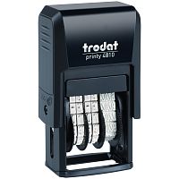 Мини-датер Trodat 4810 Bank, пластик,1 стр., 3,8 мм