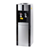 Кулер для воды напольный ALMACOM WD-SHE-3AF чёрный с серебром