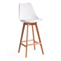 Стул барный TULIP BAR, 570х480х1040 мм, белый