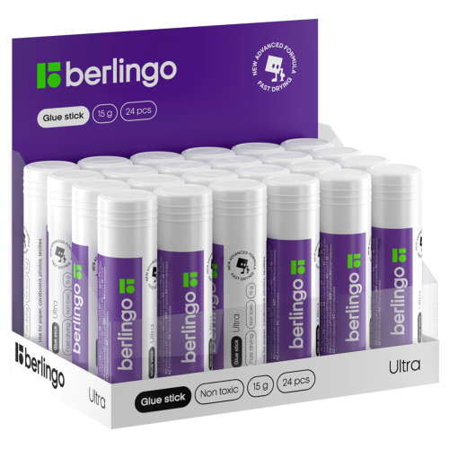Клей-карандаш Berlingo "Ultra" 15 гр. фото 3