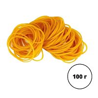 Банковские резинки Kuvert, 100 гр, жёлтые