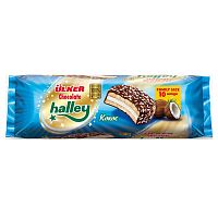 Печенье бисквитное Ulker "Halley. Кокос", 280 гр