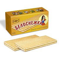 Вафли Рахат "Белоснежка", 110 гр