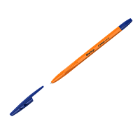 Ручка шариковая Berlingo "Tribase Orange" 0,7 мм, синяя