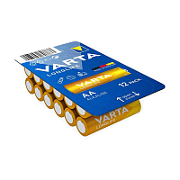 Батарейки Varta "Longlife" АА (LR06) алкалиновые, 12 штук в блистере
