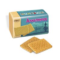 Печенье сахарное Рахат "Алматинское", 220 гр