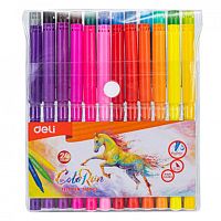 Фломастеры DELI "ColoRun", 24 цвета