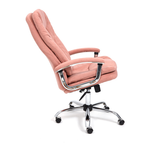 Кресло для персонала SOFTY LUX, 650х450х1360 мм, флок, розовый фото 9